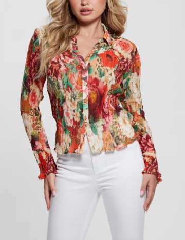 Camasa Guess, floral print