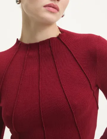 Bluza Answear LAB, visiniu