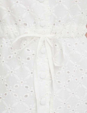 Rochie medie Answear LAB, alb