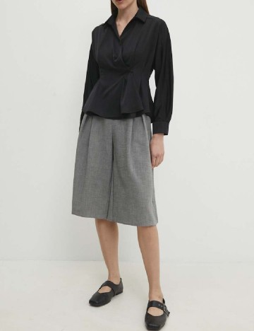 Pantaloni scurti Answear LAB, gri