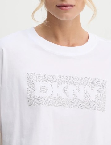Tricou DKNY, alb