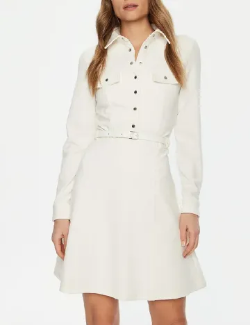 Rochie scurta Guess, alb