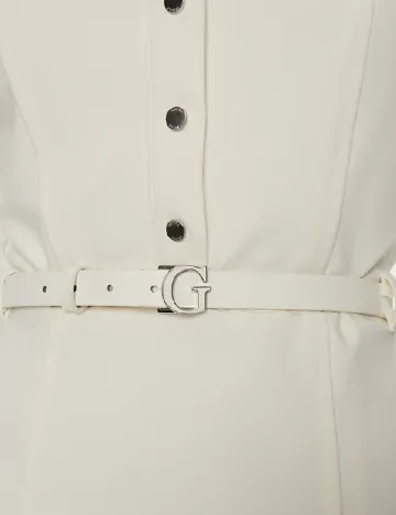 Rochie scurta Guess, alb