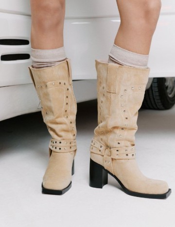 Cizme Nasty Gal, bej