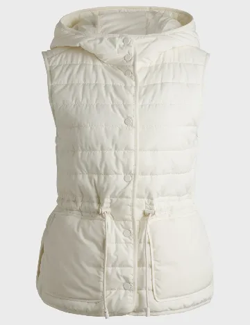 Vesta impermeabila BOSS, ecru