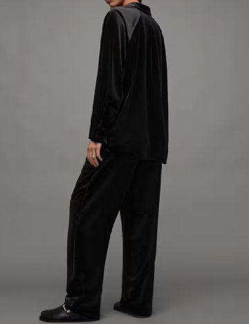 Pantaloni ALLSAINTS, negru