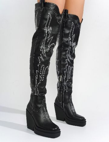 Cizme Cape Robbin, negru