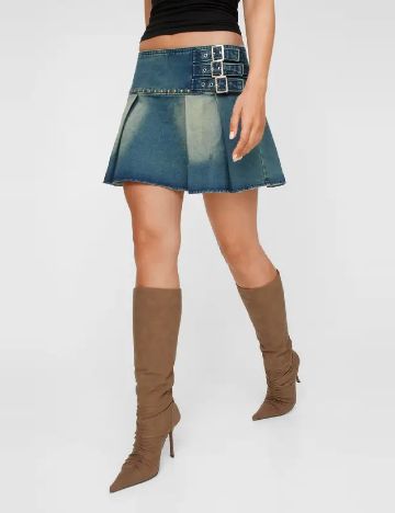 Cizme Nasty Gal, maro