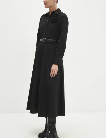 Rochie medie Answear LAB, negru