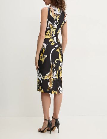 Rochie medie Versace Jeans Couture, negru