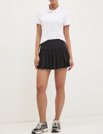 Fusta pantalon DKNY, negru