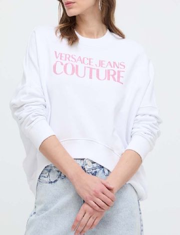 Bluza Versace Jeans Couture, alb