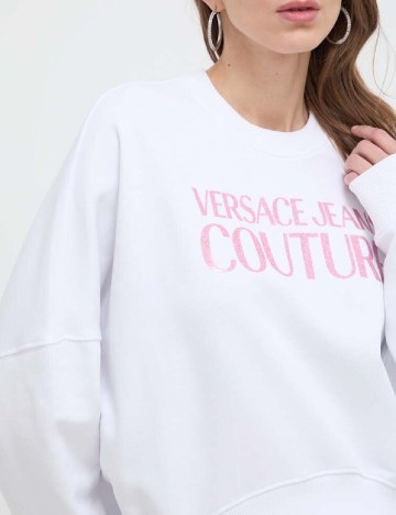 Bluza Versace Jeans Couture, alb