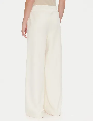 Pantaloni BOSS, ecru