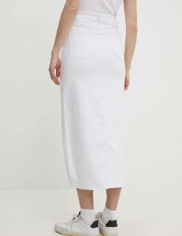 Fusta Answear LAB, alb