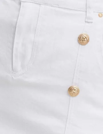 Fusta Answear LAB, alb