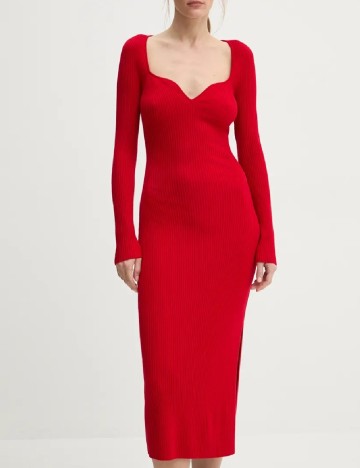 Rochie lunga From Future, rosu