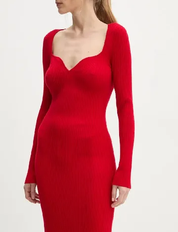 Rochie lunga From Future, rosu