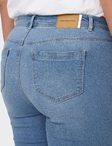 Blugi Only Carmakoma, albastru