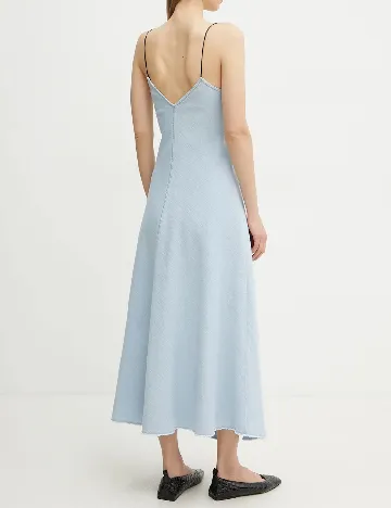 Rochie lunga forte_forte, bleu