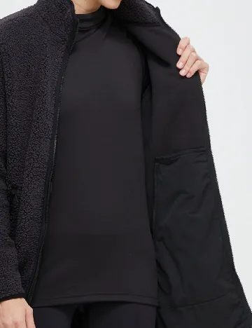 Jacheta Jack Wolfskin, gri inchis