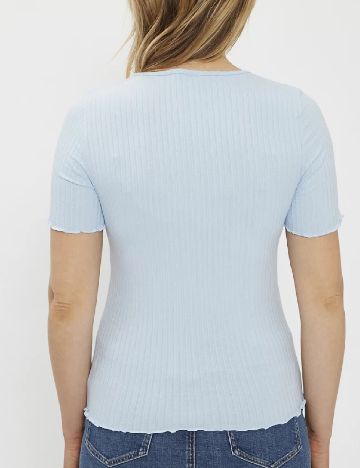 Tricou Jacqueline de Yong, bleu