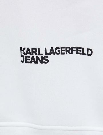 Bluza Karl Lagerfeld Jeans, alb