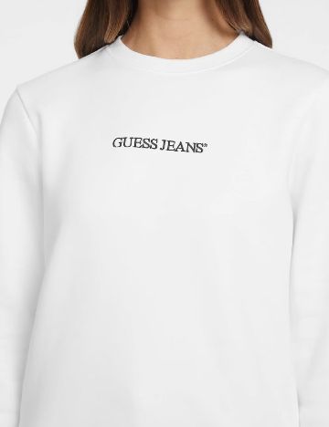 Bluza Guess Jeans, alb