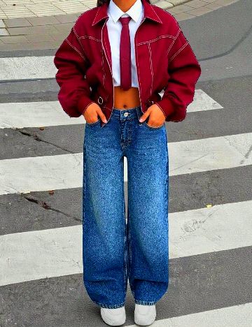 Blugi SHEIN, albastru