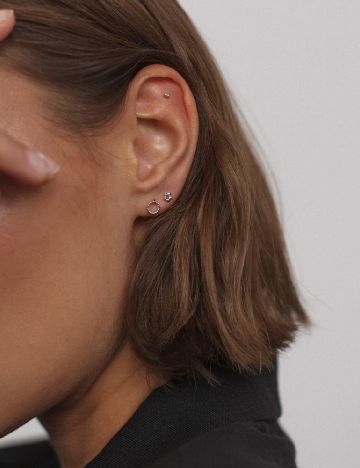 Piercing ANIA KRUK, argintiu