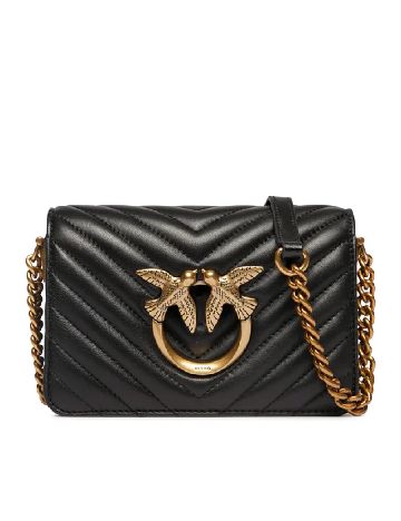 Geanta Love Click Mini PINKO, negru