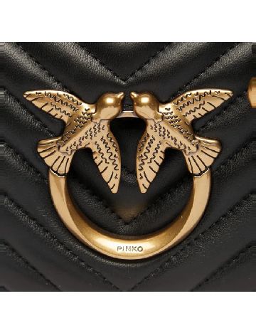 Geanta Love Click Mini PINKO, negru