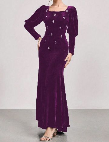 Rochie lunga SHEIN, mov