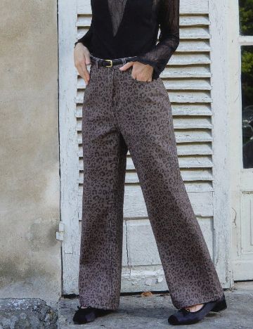 Blugi SHEIN, animal print