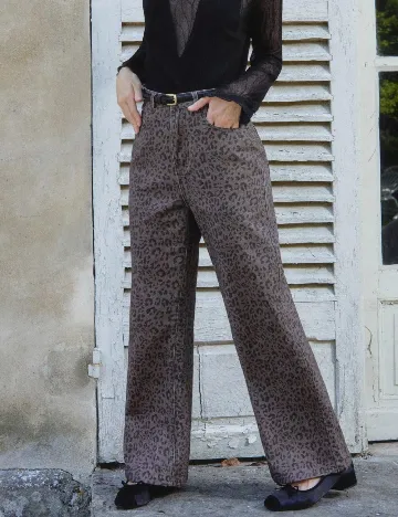 Blugi SHEIN, animal print