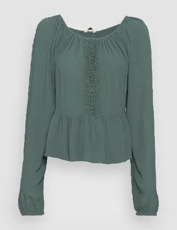 Bluza Only Carmakoma, verde