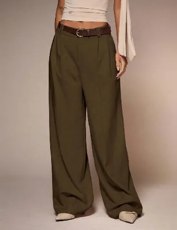 Pantaloni SHEIN, verde
