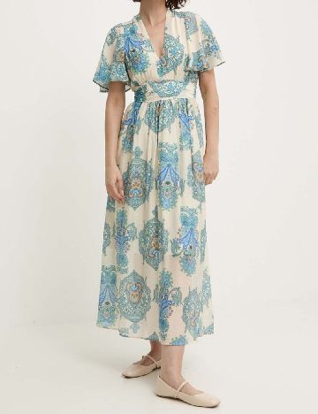 Rochie lunga Answear LAB, albastru