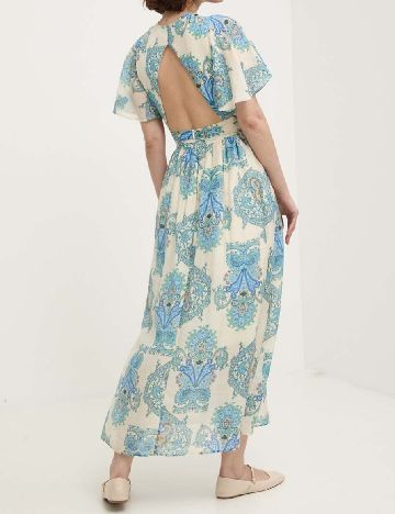 Rochie lunga Answear LAB, albastru