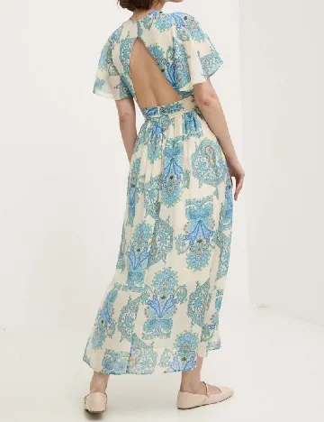 Rochie lunga Answear LAB, albastru