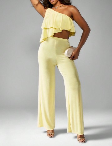 Salopeta Missguided, galben