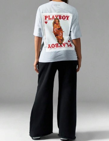 Tricou Oversize Missguided, gri