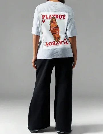 Tricou Oversize Missguided, gri