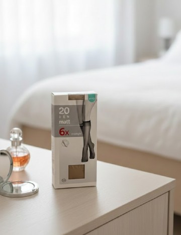 Set sosete 6 perechi C&A, crem