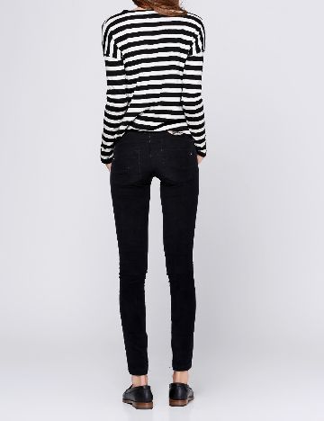 Pantaloni Pull&Bear, negru