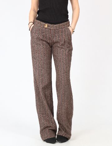 Pantaloni Bershka, maro