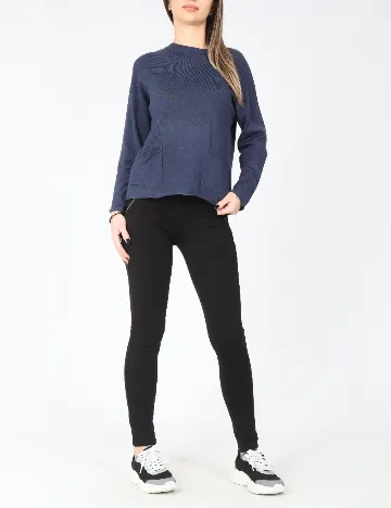 Pantaloni Bershka, negru