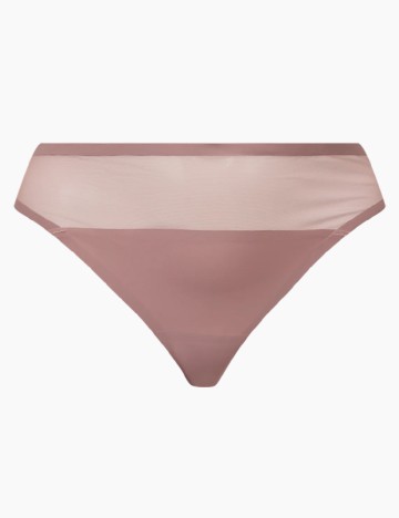 Chiloti Second Skin, roz pudra inchis