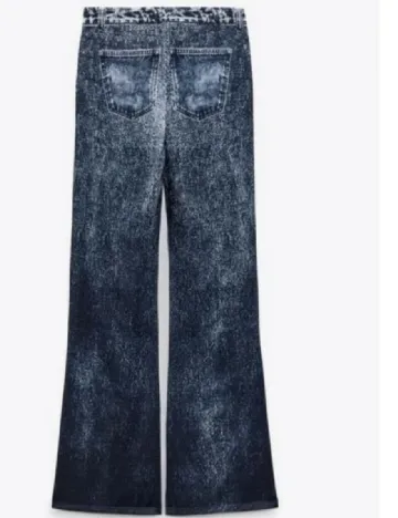 Pantaloni Zara, albastru