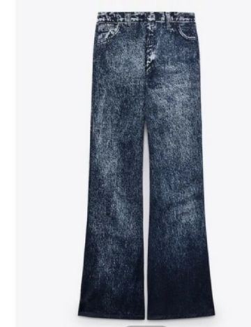 Pantaloni Zara, albastru